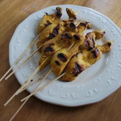 Grilled Low Carb Chicken Satay recipe
