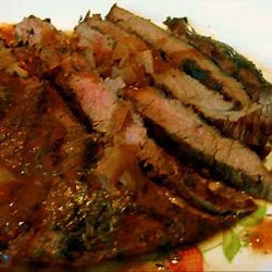 Rosemary - Merlot Flank Steak recipe