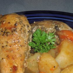 Beer-Braised Rabbit (Or Chicken) for the Crock Pot recipe
