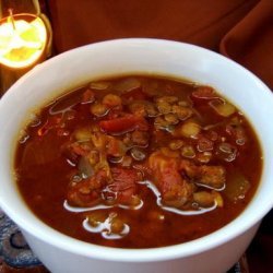 Country Hamburger Lentil Soup - Crock-Pot recipe