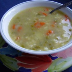Sarah's Potato Barley Soup recipe
