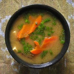 Miso Soup With Shiitake Mushrooms and Tofu recipe