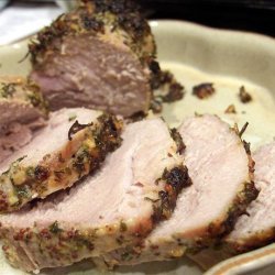 Roast Pork With Herb Crust recipe