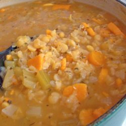 Sweet Potato Split Pea Soup recipe