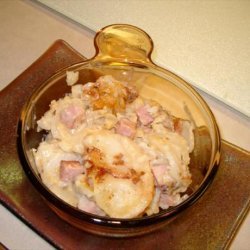 Ham and Au Gratin Potatoes recipe