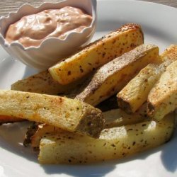 Savory Oven French Fries recipe