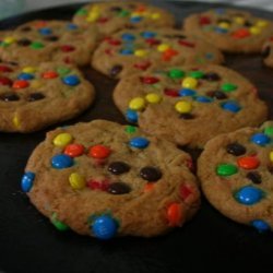 Mini M&M's (Or Chocolate Chip) Cookies recipe