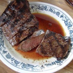 Grilled Flat Iron  Steak recipe