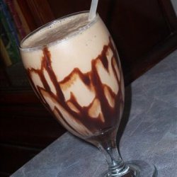 Rich Creamy Chocolate Peanut Butter Milk Shake recipe