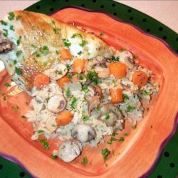 Skillet Chicken and Rice recipe