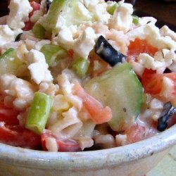 Greek Rice & Feta Salad recipe