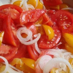 Greek Marinated Tomatoes recipe