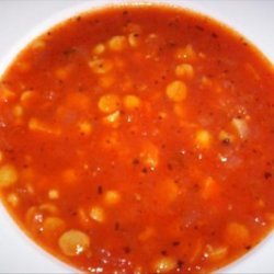 Herbed Tomato and Chickpea Soup recipe