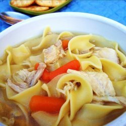My Not-So-Quick and Easy Chicken Noodle Soup recipe