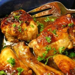 Glazed Orange-Hoisin Chicken recipe