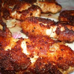 Mustardy Fried Chicken Breasts recipe