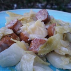 Cabbage With Polish Sausage recipe