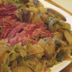 Crock Pot Corned Beef and Cabbage recipe