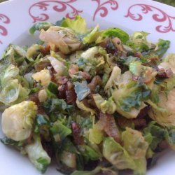 Brussels Sprouts Hash With Caramelized Shallots recipe