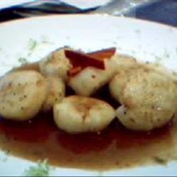 Seared Scallops with Asian Lime-chile Sauce recipe