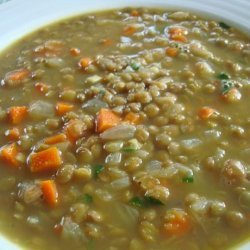 Lentil Soup from Ricardo recipe