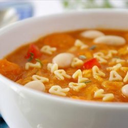 Healthy Alphabet Soup recipe