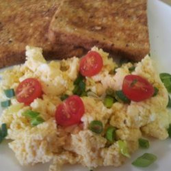Perfect Microwaved Scrambled Eggs and Cheese for One. recipe