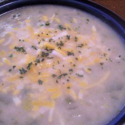 Creamless Celery Potato Soup recipe