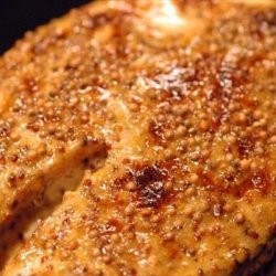 Grilled Salmon With Dilled Mustard Glaze recipe