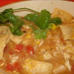 Creamy Chicken Tortilla Soup recipe