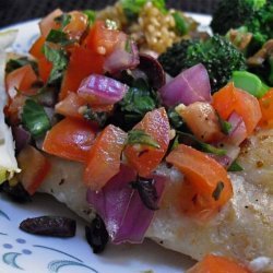 Cod With Mediterranean Salsa recipe