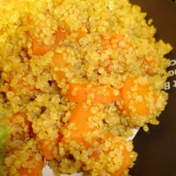Carrot, Chickpea and Quinoa Melange recipe