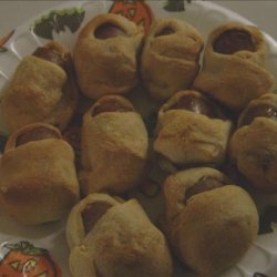 Mummy Dogs or is That Mommy Babies??? - Halloween - Baby Shower recipe