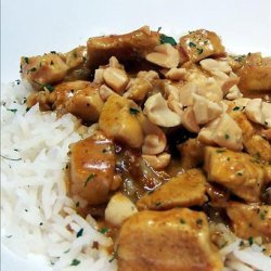 Spicy Thai Peanut Chicken Curry recipe