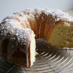 Coconut Bundt Cake With Powdered-Sugar Glaze recipe