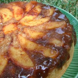 Light Peach Upside-Down Cake recipe