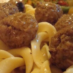 Favorite Meatballs and Gravy recipe