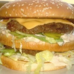 Mc Donald's Big Mac.....almost!!!!! recipe