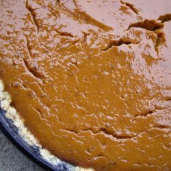 Pumpkin Eggnog Pie recipe