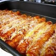Luby's Cafeteria Cheese Enchiladas With Chili Sauce recipe