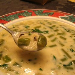 Asparagus and Wild Rice Soup recipe