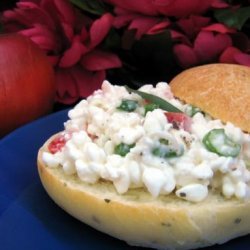 Summertime Cottage Cheese Salad recipe