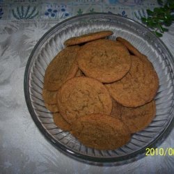 Moxie's Crystallized Ginger Cookies recipe