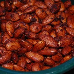 Hot and Spicy Nuts (Smoke House Almonds) recipe