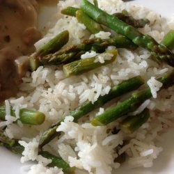 Asparagus Pilaf Rice recipe