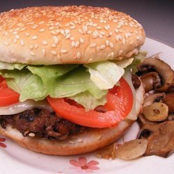 Mushroom Swiss Burger recipe
