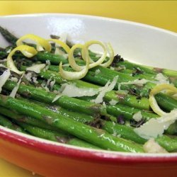 Roasted Asparagus With Sage and Lemon Butter recipe