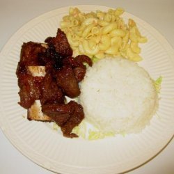 Kalbi BBQ Ribs Hawaiian Style recipe