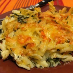 Gouda Penne With Spinach recipe