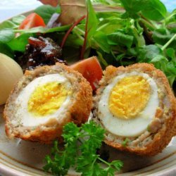 Fortnum and Masons Authentic Scotch Eggs With Sausage and Herbs recipe